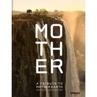 Book titled "Mother" featuring a waterfall and lush landscape on the cover, with bold white text.