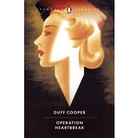 "Penguin Classics book 'Operation Heartbreak' with art deco style profile of a woman in a hat on the cover"