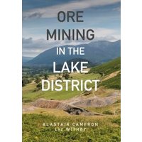 Book titled "Ore Mining in the Lake District" by Amberley Publishing, featuring a scenic landscape cover with hills.