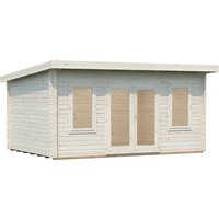 Palmako Lisa 4.7m x 3.7m Log Cabin Garden Room (44mm) - image 3