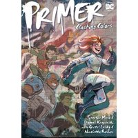 Comic book "Primer: Clashing Colors" with vibrant superhero characters on dynamic cover art.