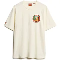 Printed chest T-shirt Superdry Travel Postcard - image 2