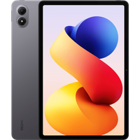 Graphite Gray REDMI Pad 2 Pro tablet with dual rear cameras and vibrant display, 8 GB RAM, 256 GB storage.