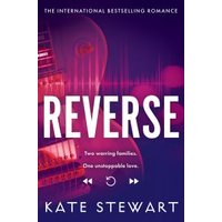 "Reverse book cover with purple background, guitar strings, and bold white title by Kate Stewart."