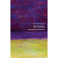 "Ritual book by Barry Stephenson, abstract purple and green cover, part of A Very Short Introduction series"