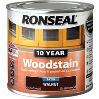 Ronseal 10 Year Woodstain Walnut 250ml - image 2