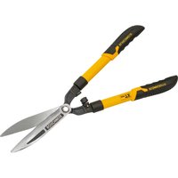 Roughneck XT Pro Hedge Shears with yellow and black ergonomic handles and sharp silver blades.