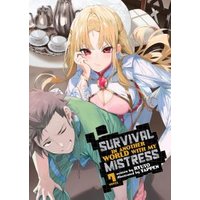Light novel cover featuring a blonde woman in white and a man in green, with a fantasy-themed background.