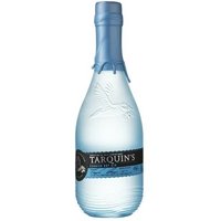 Tarquin's Cornish Dry Gin 70cl in a frosted blue bottle with a wax-sealed cap and embossed bird design.