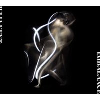 Vinyl record cover "Temporal" by Vinyl Castle featuring abstract light trails and blurred figure on a dark background.