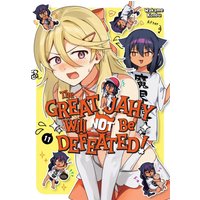 Manga cover of "The Great Jahy Will Not Be Defeated! 11" featuring animated characters with playful expressions and bold title.