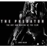 "The Predator" book cover featuring a dark, menacing alien figure with dreadlocks and armor.