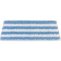 Vileda Active Max Mop refill pad with blue and white striped cotton and microfibre surface.