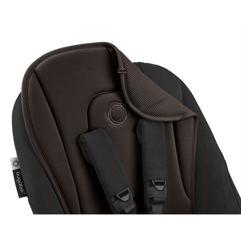 Bugaboo Dual Comfort Seat Liner- Dark Cocoa Brown - image 2