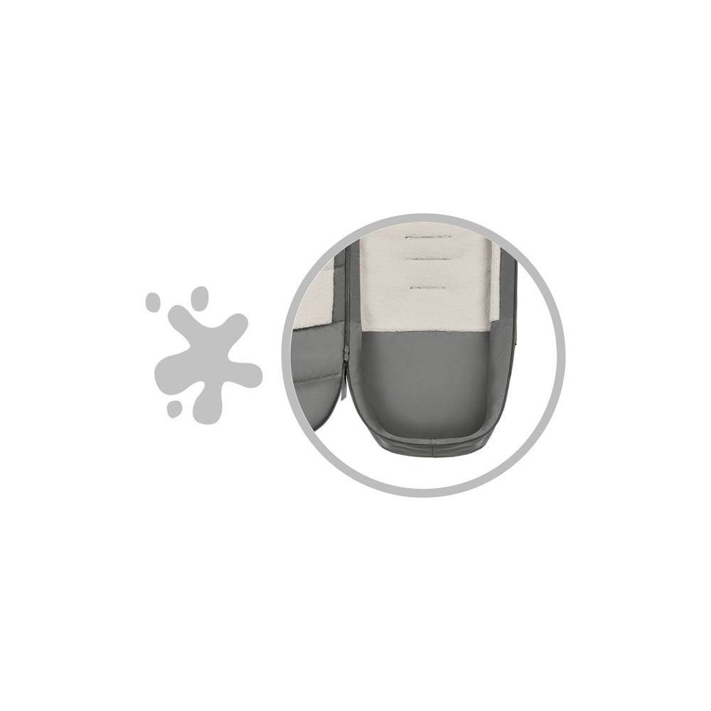 Cybex Platinum Footmuff- Mirage Grey - image 3