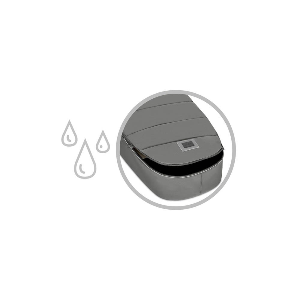 Cybex Platinum Footmuff- Mirage Grey - image 5