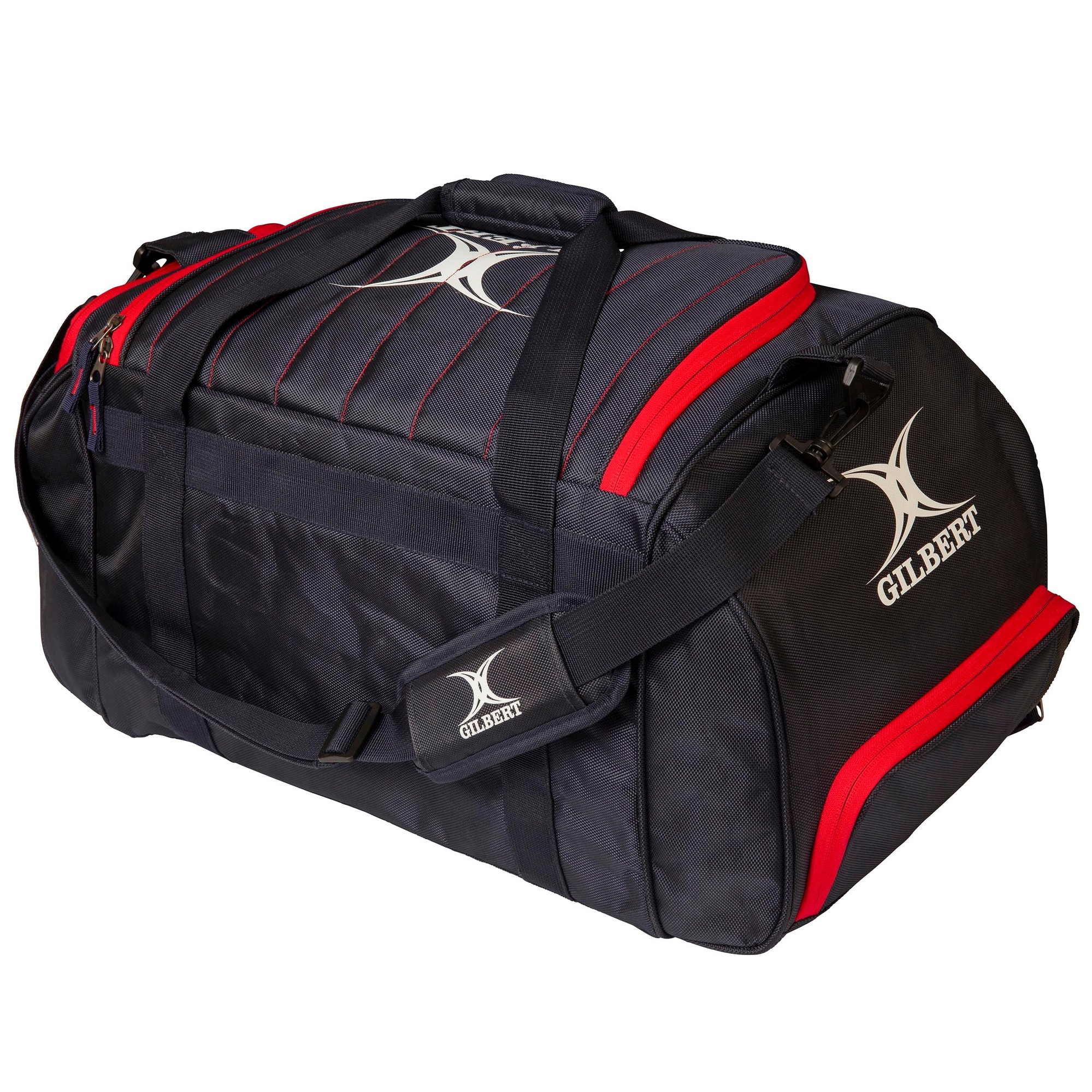 Gilbert Rugby Gilbert Performance Holdall - Black / Red - image 2