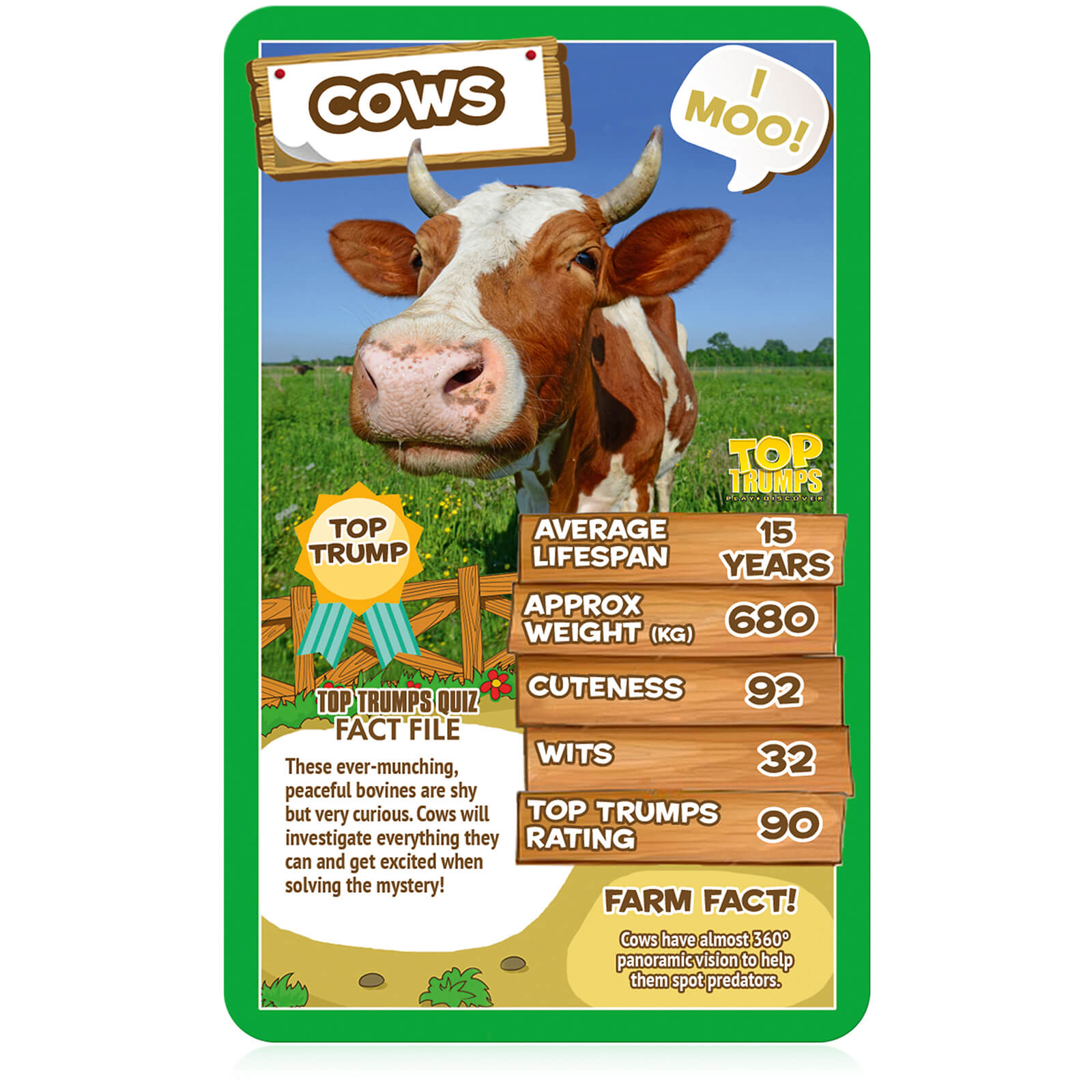 Top Trumps Classics Card Game - Farm Animals Edition - image 2