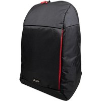 Black Acer Nitro Urban 16 Inch Backpack with red accents and sleek, minimalist design.