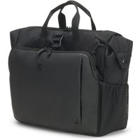 Black Dicota Eco Top Traveller laptop bag, 15.6", with dual handles, front zipper pocket, and side compartments.