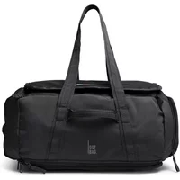 Black Got Bag duffle bag with dual handles, zippered main compartment, and side pockets.