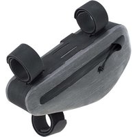 Gray Evoc Waterproof 0.8L Multi Frame Pack with black straps and a zippered compartment.