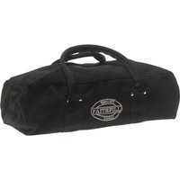 Black Faithfull Zip Top Holdall Tool Bag with dual handles and logo on the side.