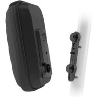 Black Fidlock Twist Toolbox with magnetic mount, compact rectangular design, textured surface, and secure attachment system.