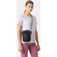 Black Helly Hansen Roam Carryall Bag with adjustable strap, compact design, and front zip pocket.