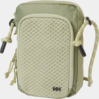 Green Helly Hansen carryall bag with front mesh pocket, adjustable strap, and HH logo.