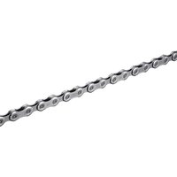 Shimano CN-M6100 Deore chain, silver, 12-speed, 138 links, includes Quick Link, sleek and durable design.