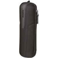 Black Topeak Cagepack - XL, cylindrical zippered case with textured surface and Topeak logo on the side.