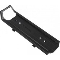 Black Topeak Omni Quicktrack Adapter with rectangular frame and mounting slots for MTX QT System.