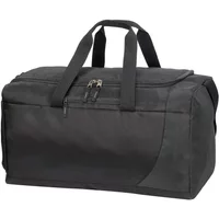 Black Shugon Naxos women's travel bag with dual handles, zippered top, and side pocket.