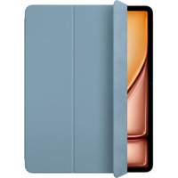 Denim blue Apple Smart Folio for iPad Air 13-inch, sleek cover with foldable front for screen protection.