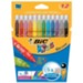 Bic BIC Kids Couleur Felt Tip Pens Washable Water-based Ink Medium Tip