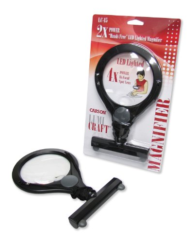 Carson LumiCraft magnifier 2x Black - image 2