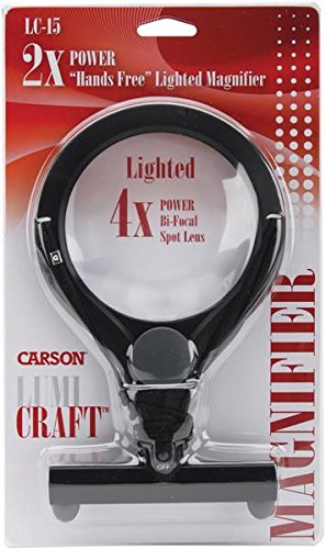 Carson LumiCraft magnifier 2x Black - image 3