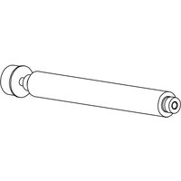 Black and white illustration of Datamax O'Neil 532513 printer roller with cylindrical shape and end connectors.