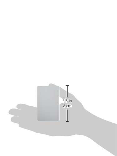 White blank PVC card stock measuring 3.37" x 2.12", shown in a hand for scale, with a pack of 500 cards displayed against a plain background.