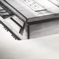 Hahnemühle Rice Paper White, textured surface with subtle fibers, ideal for art prints and calligraphy.