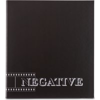 Black Hama A4 negative ring binder with filmstrip design and "NEGATIVE" text on the cover.