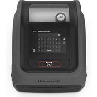 Black Honeywell PC45D label printer with touchscreen interface and Ethernet port.