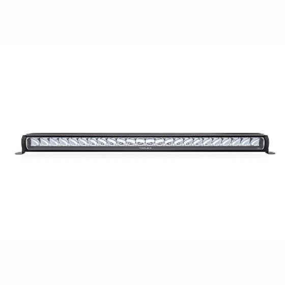 Lazer Lamps Gen 2 Triple-R 24 Elite LED Light Bar features a sleek black aluminum housing with multiple bright LED lights arranged in a long, narrow design for optimal illumination.