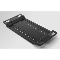 Black Neat Board 50 wall mount with sleek rectangular design and multiple mounting slots.