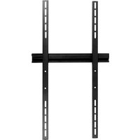 Black Sharp Wall Mount PDW S 32-65 P with vertical and horizontal brackets for flat-screen TVs, adjustable and sleek design.
