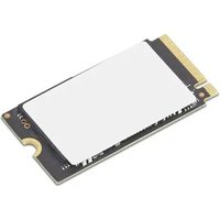 Lenovo 1TB M.2 PCIe 4.0 SSD with black circuit board and gold connector edge.