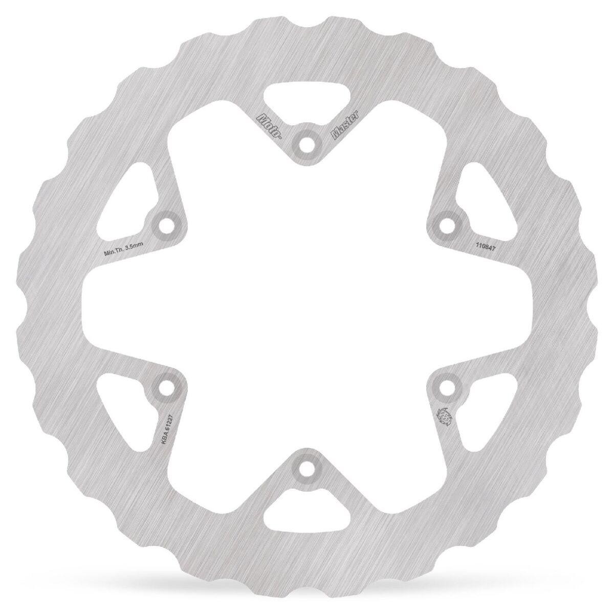 Moto Master 110847 - Moto Master Nitro Series Rear Brake Disc for Fantic XX 250 2022-2023 - Silver
