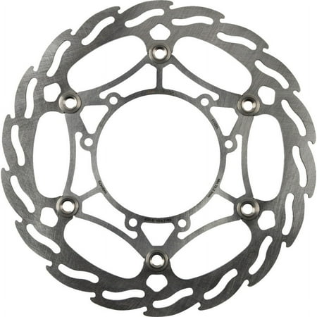 Moto Master 111031 - Moto Master Flame Series Floating Brake Disc for Honda CRF450X - Silver