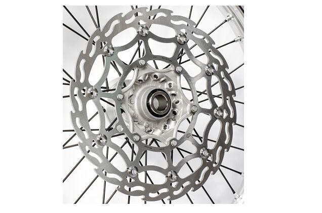 111087 - Moto Master Flame Series Brake Disc For Beta RR-S 500 - Silver - image 2